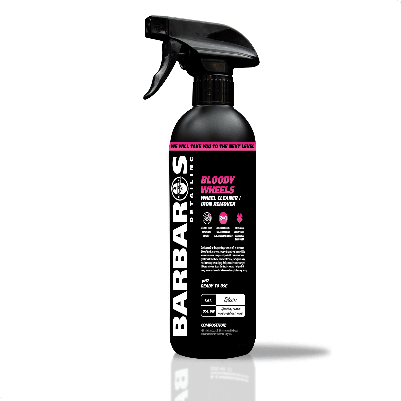 Velgenreiniger/vliegroestverwijderaar