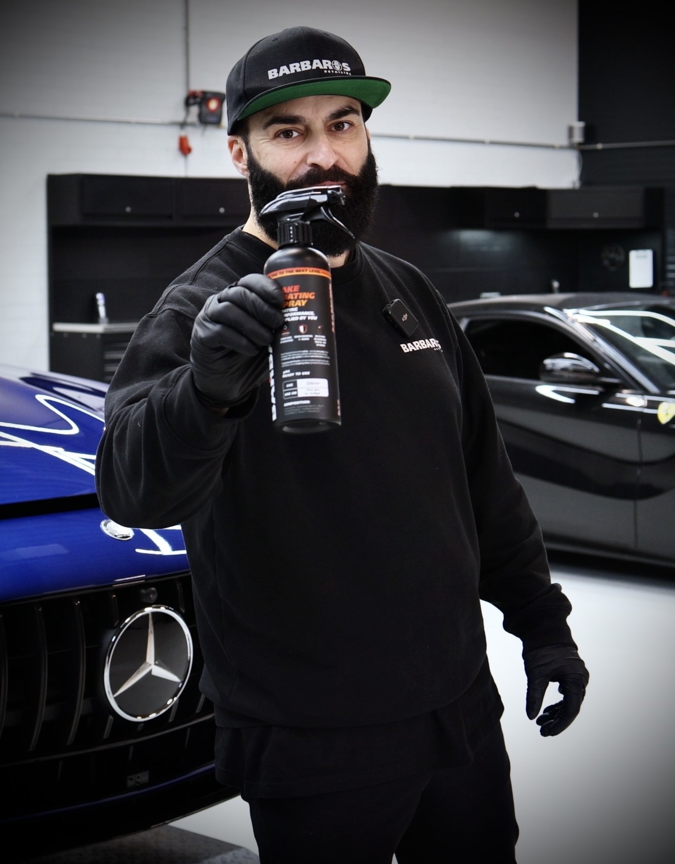 Tip van een detailer